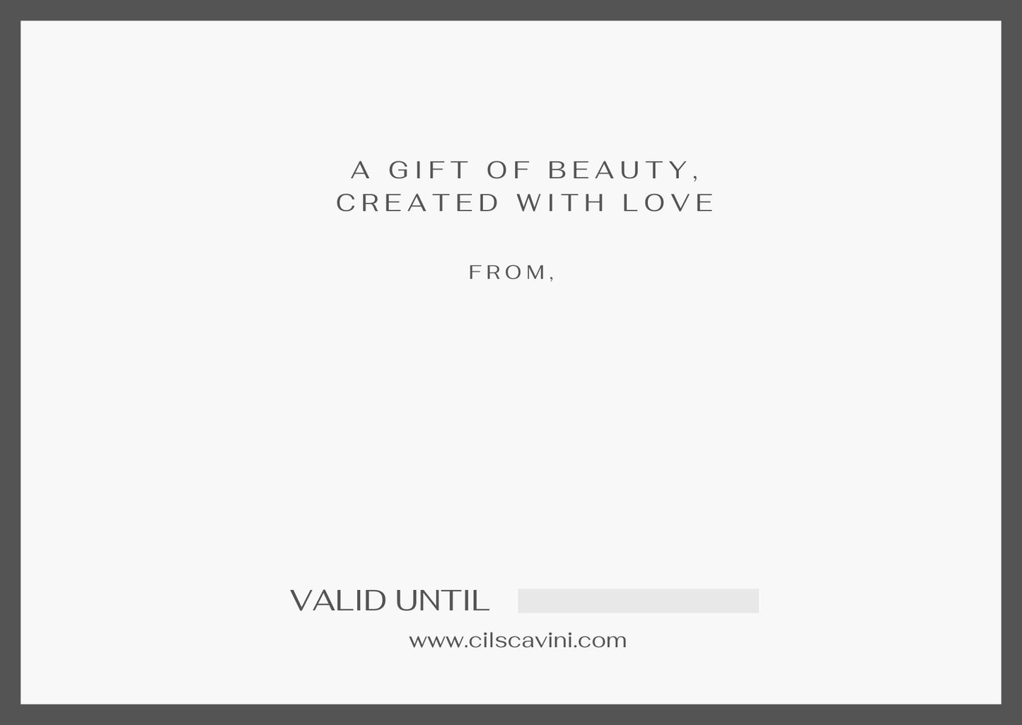 Gift Voucher